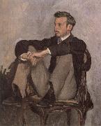 Frederic Bazille Portrait of Renoir oil painting